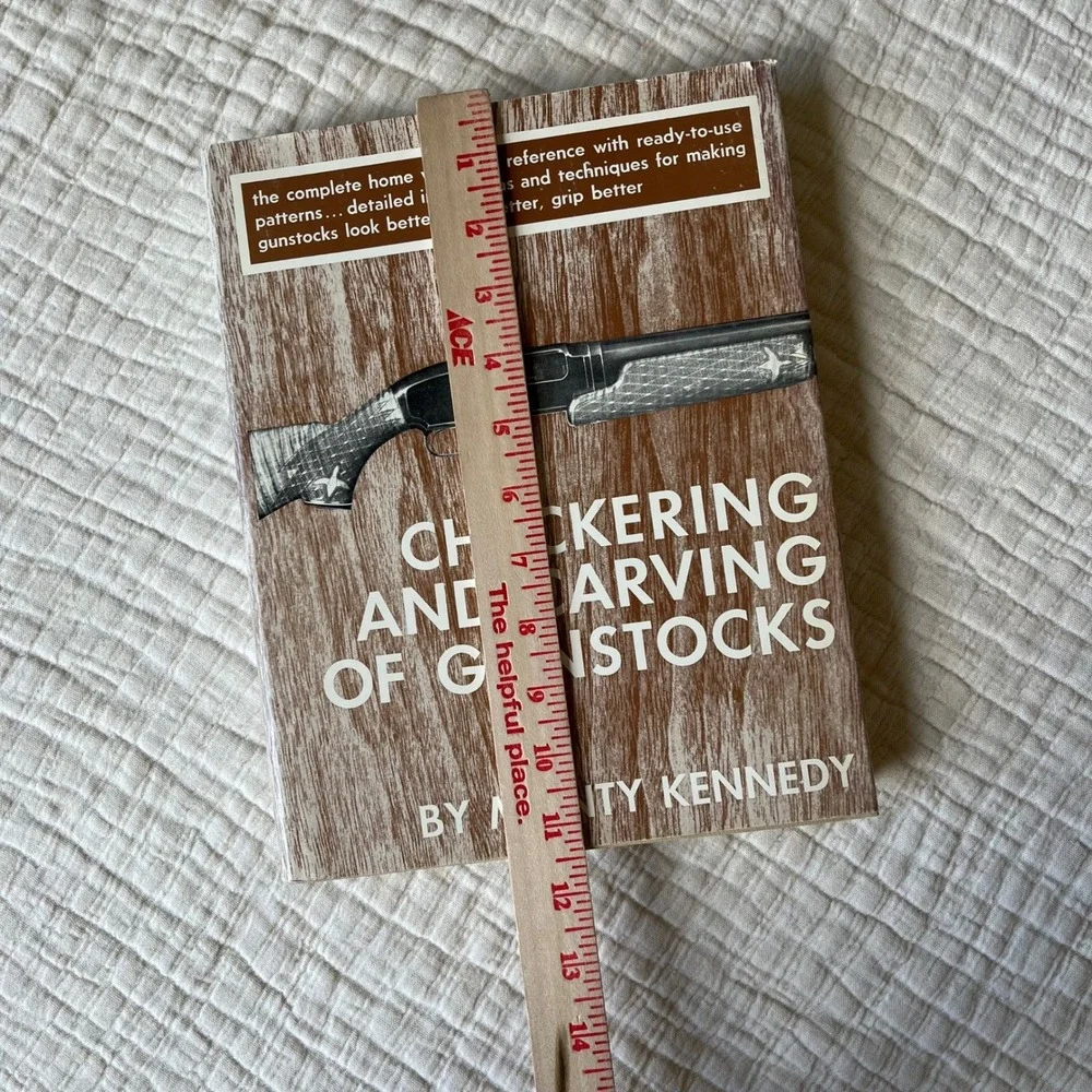 Checkering and Carving of Gunstocks by Monty Kennedy